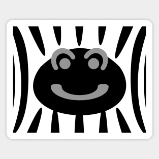 Zebra Mask Magnet